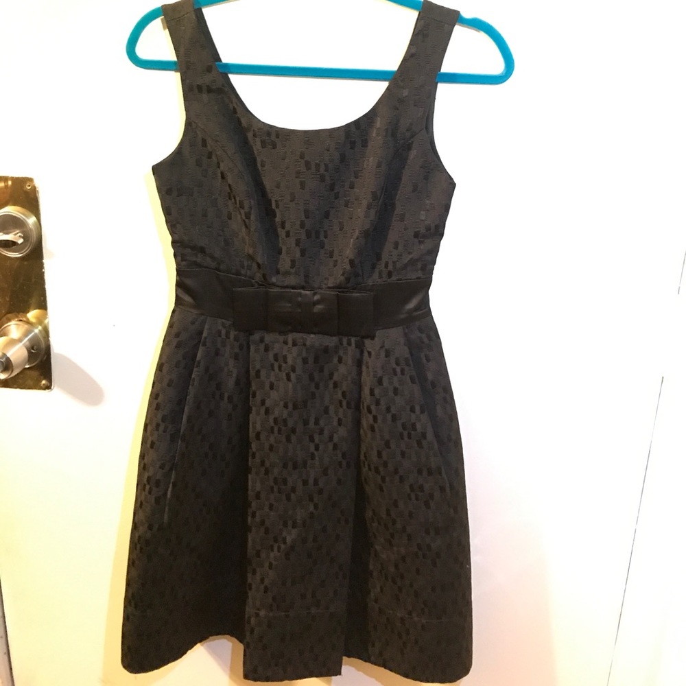 Black dress with Bow