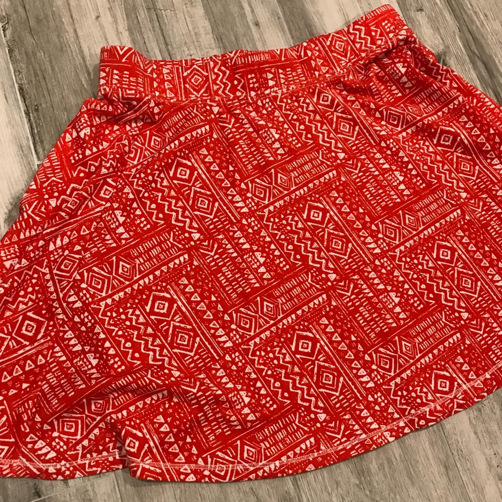 Mossimo orange skirt