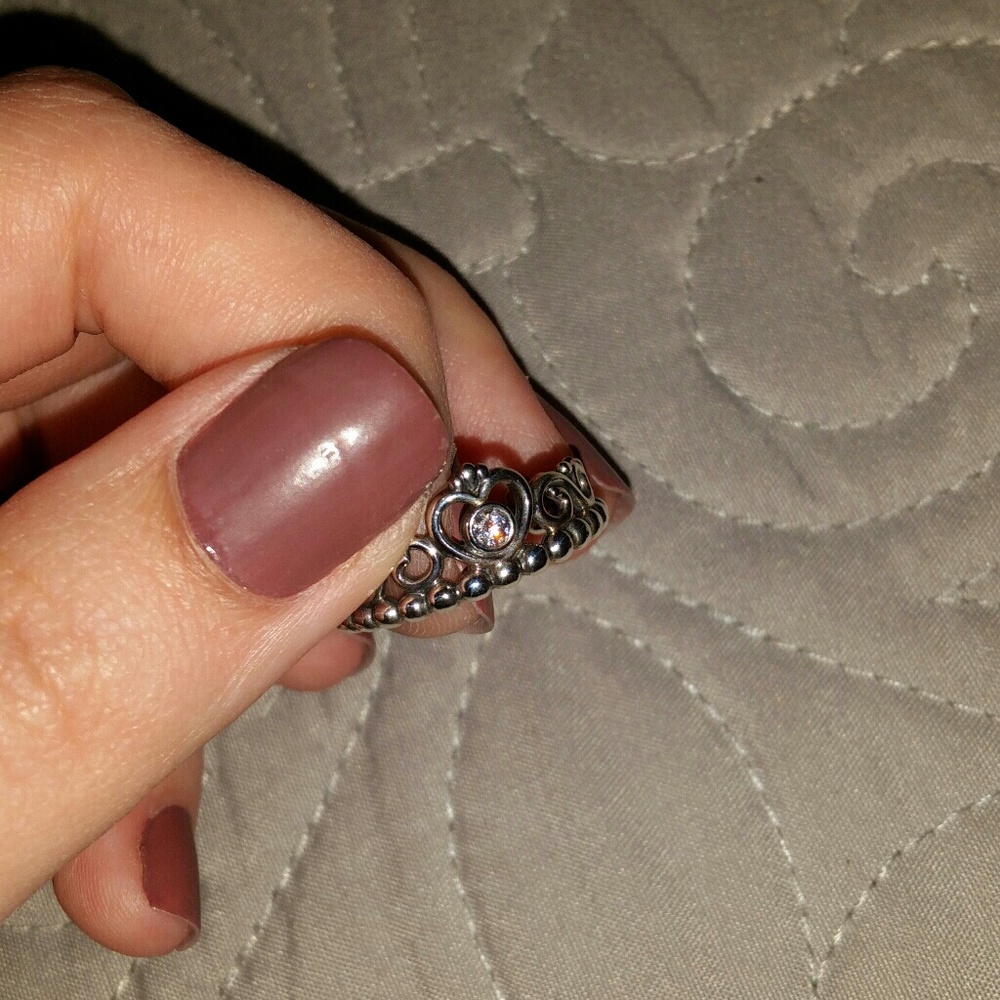 Pandora "My Princess" Crown Ring