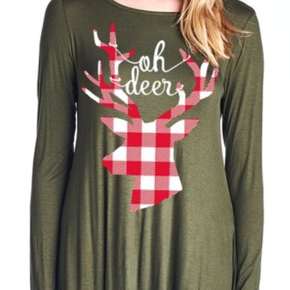 Oh deer Graphic Dress - Picture 5 of 5