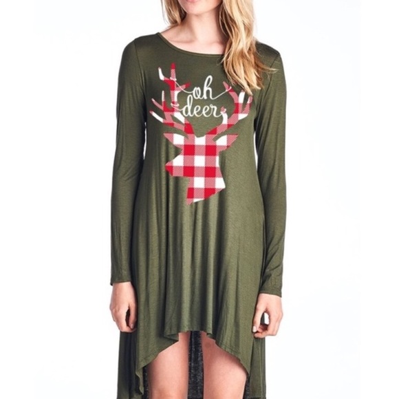 Oh deer Graphic Dress - Picture 4 of 5