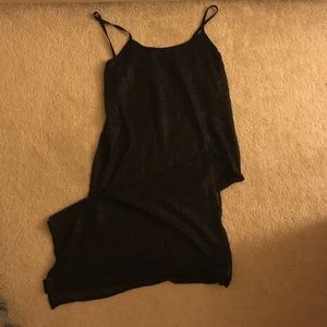 Long Black Tank Top