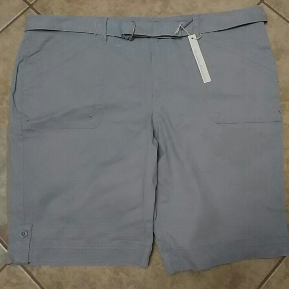 TODAY LAST CHANCE! Great grey khaki shorts.