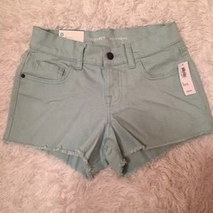 NWT Light Blue Denim Boyfriend Shorts