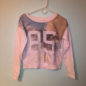 Sweatshirt with Jersey Number