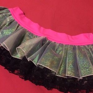💖 iHeartRaves / DiscoCheekz skirt 🖤