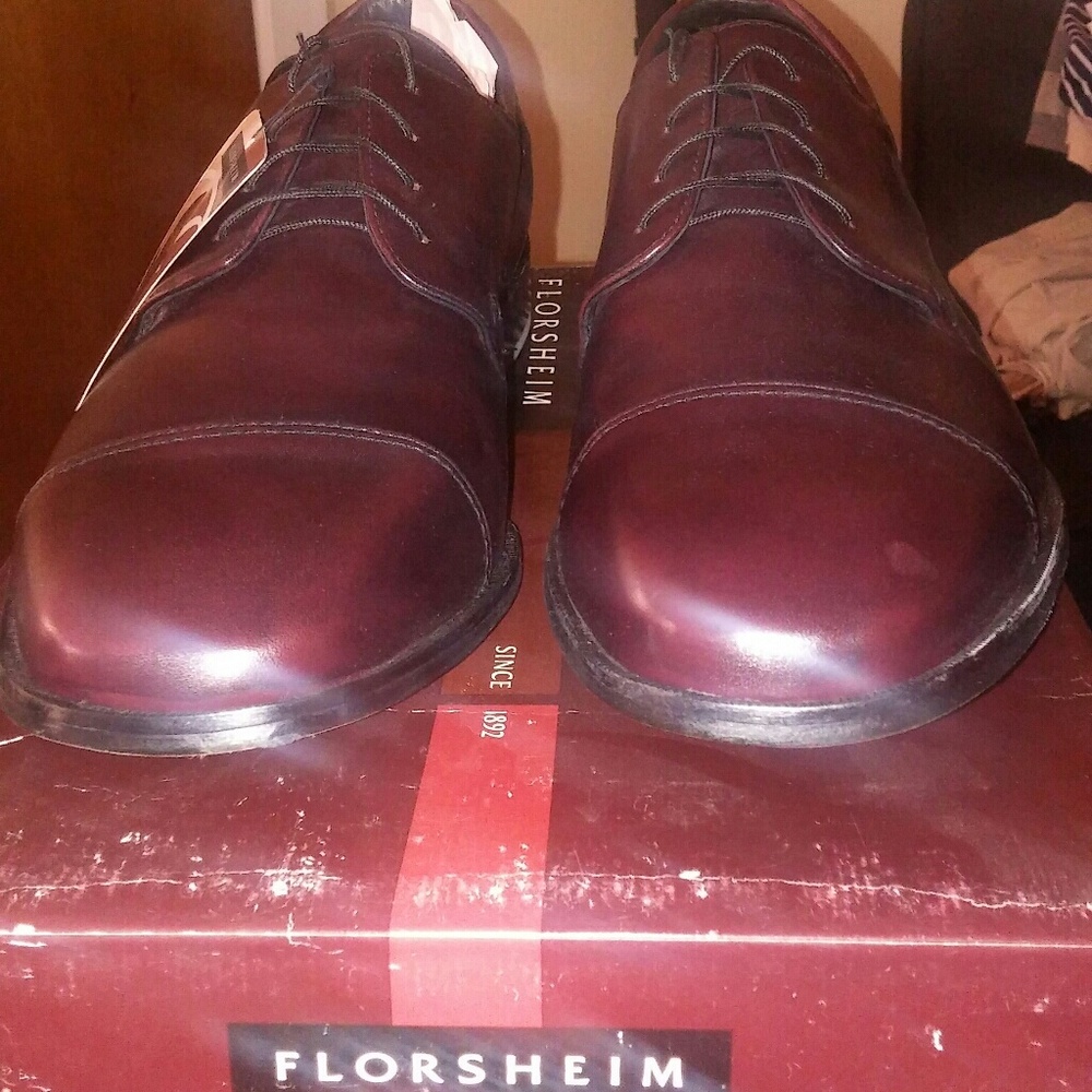 Florsheim size 16 burgundy