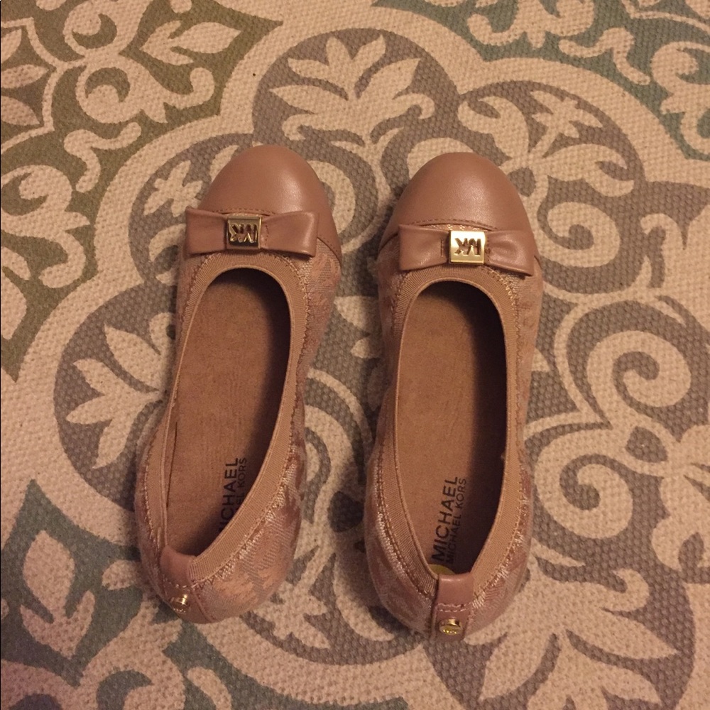GREAT FOR GIFT- Brand new girls Michael Kors Flats