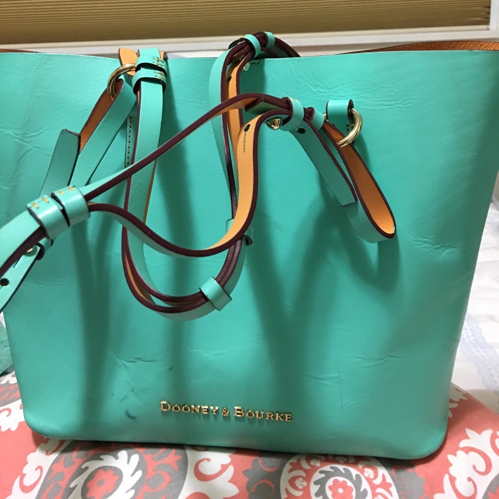 Dooney & Burke Tiffany Blue Purse & Wallet