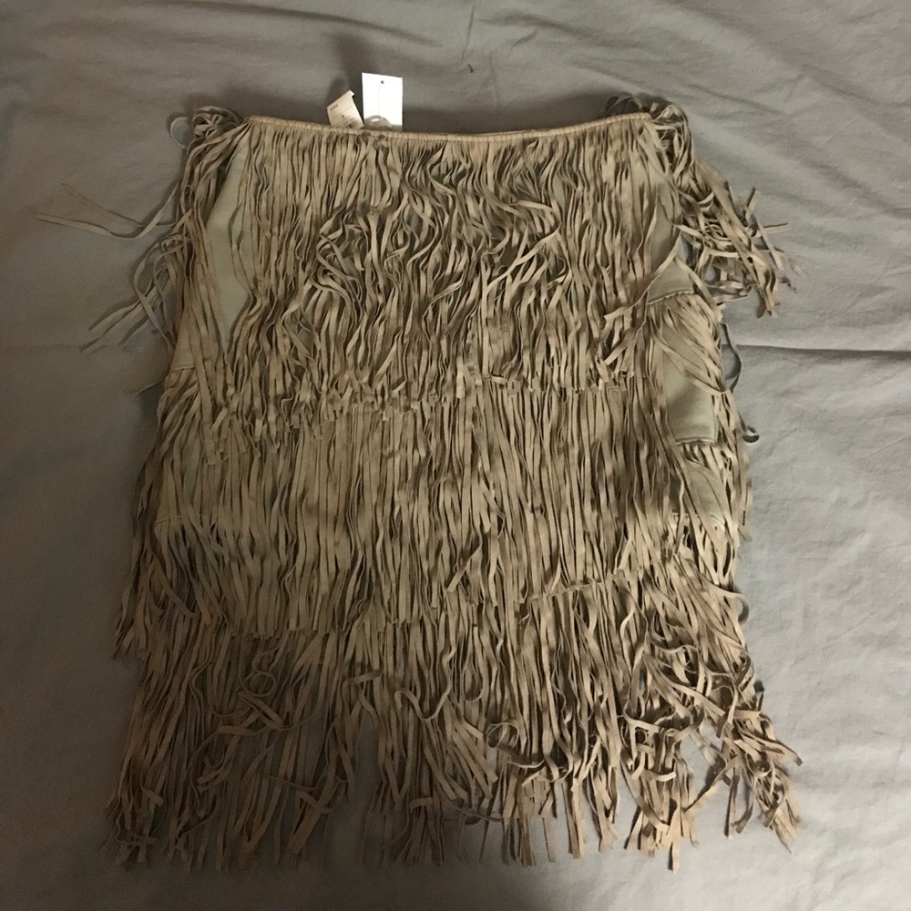Lamarque Fringe Skirt
