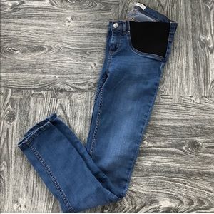Skinny maternity jeans!