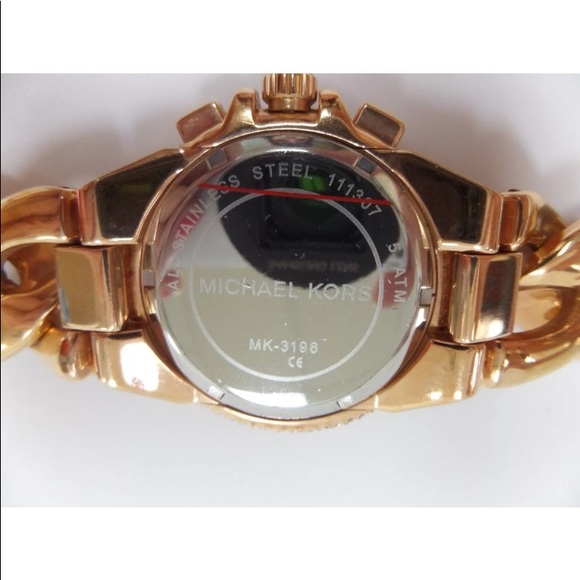 BNIB Michael Kors MK3198 CRYSTAL Watch w/ Gift BOX