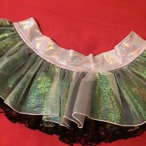 🖤 iHeartRaves / DiscoCheekz skirt 💚
