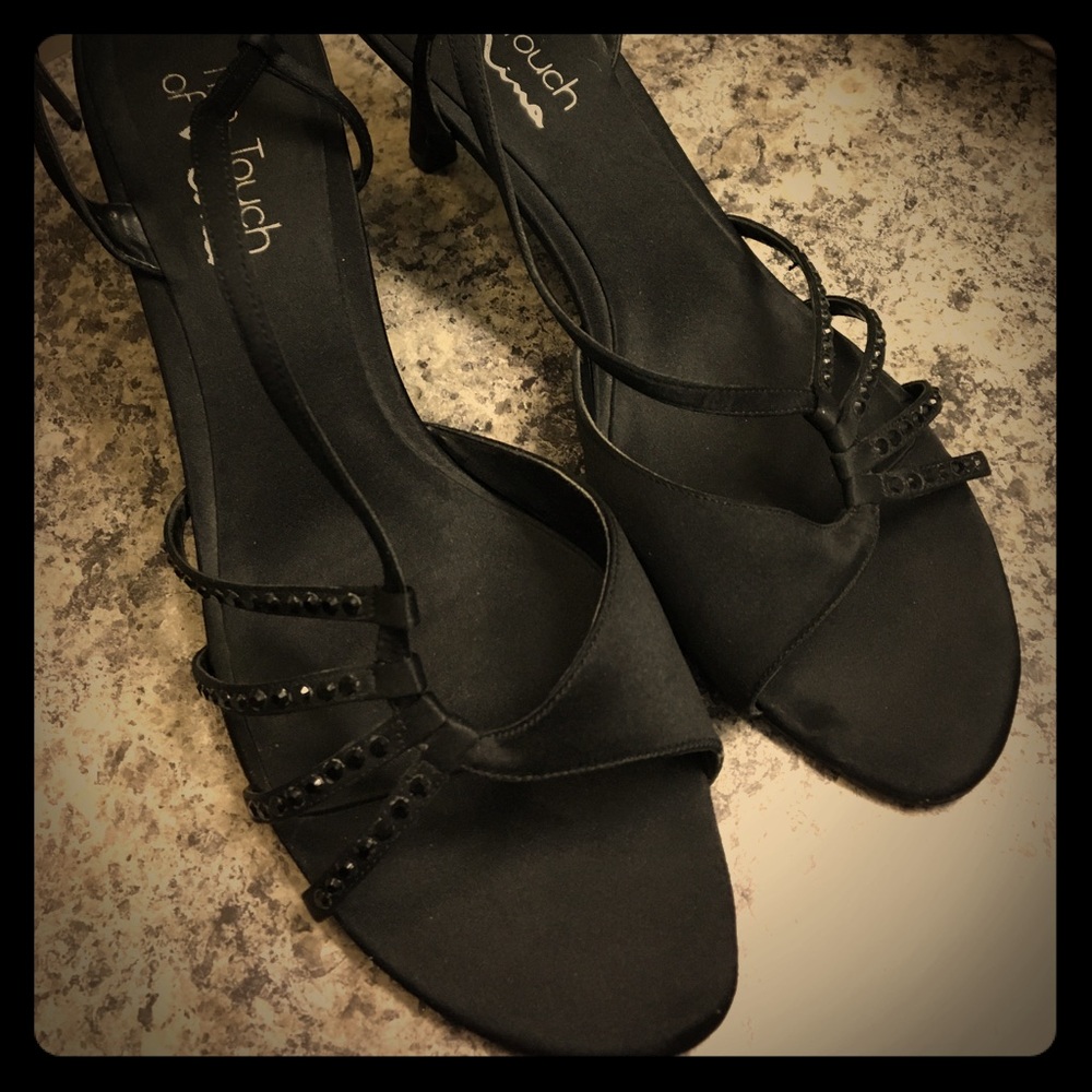 Black formal heel