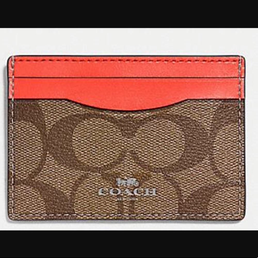 COACH Flat Card Case