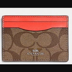 COACH Flat Card Case