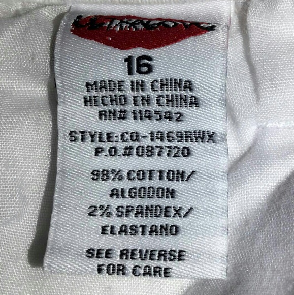 2 pairs - Bundle Jeans Sz 16 White & Beige - Picture 2 of 5