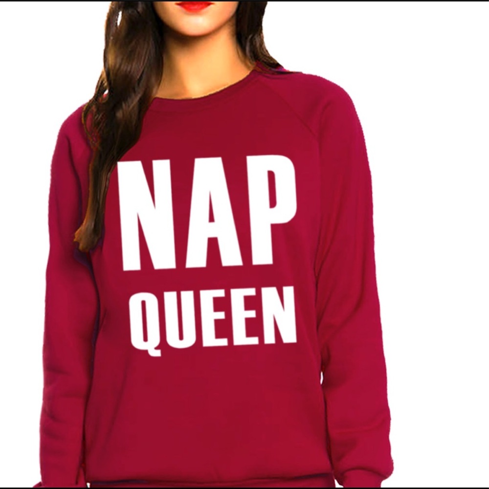 Nap Queen Sweatshirt- Queen Apparel