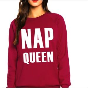 Nap Queen Sweatshirt- Queen Apparel