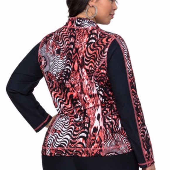 NWT Last 1 Ashley Stewart Active Jacket 12/12W - Picture 4 of 8