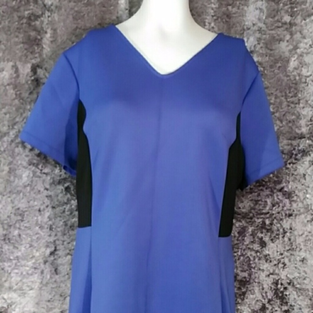 NWT Trendy Scuba Colorblock Dress 3x Women