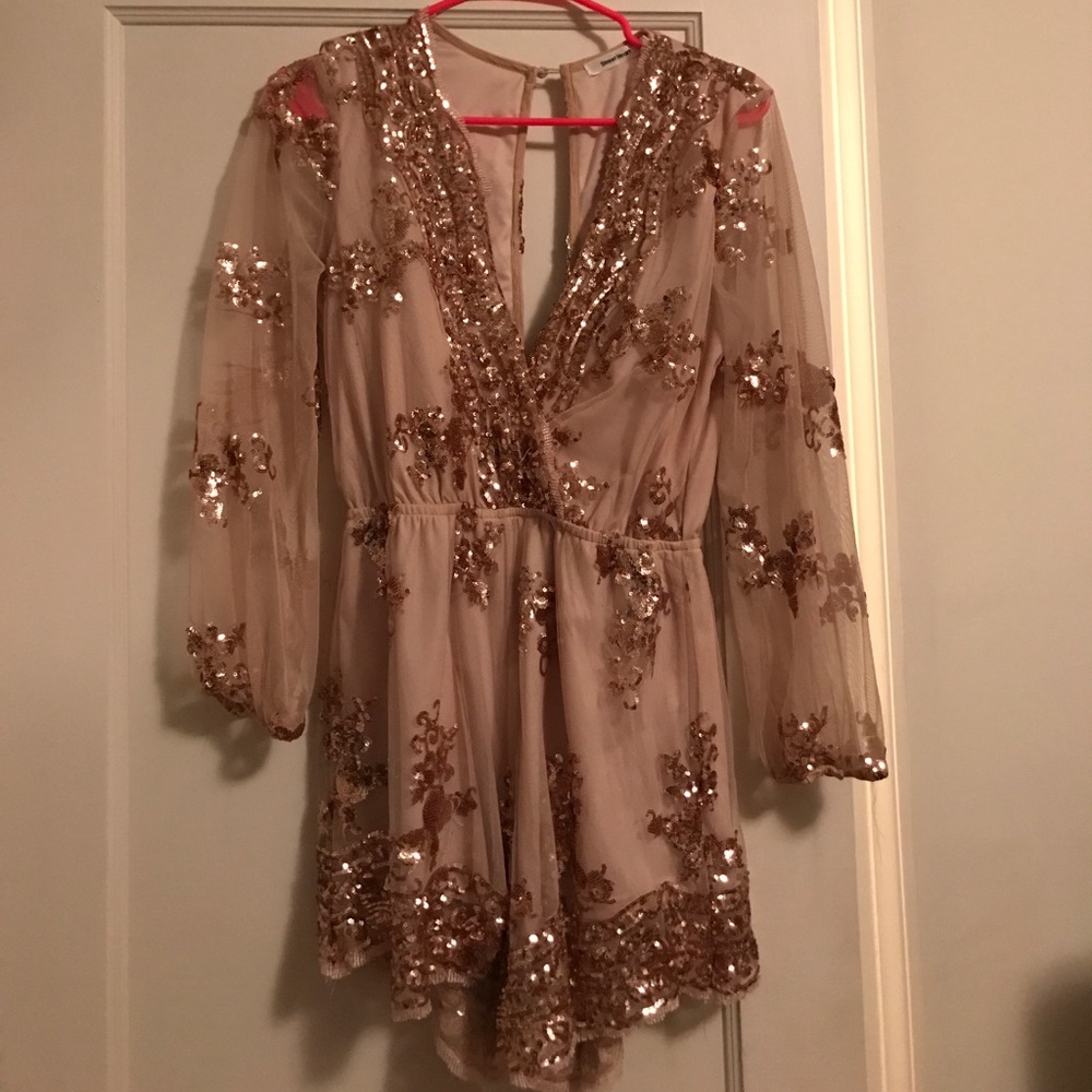 Sequin romper