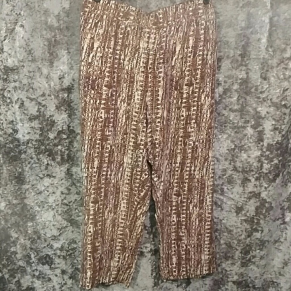 NWOT Avenue Tribal Ethnic Pattern Pants 30 / 32 W