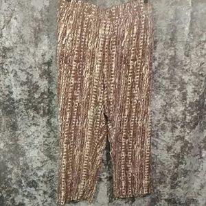 NWOT Avenue Tribal Ethnic Pattern Pants 30 / 32 W