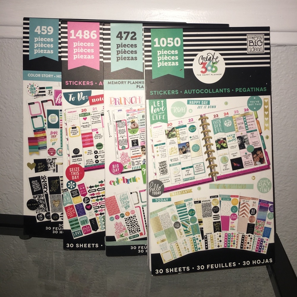 4 Create 365 The Happy Planner sticker books