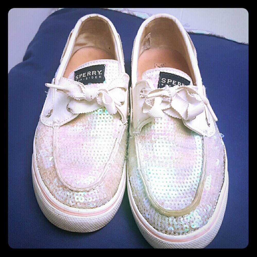 Sequin Sperrys