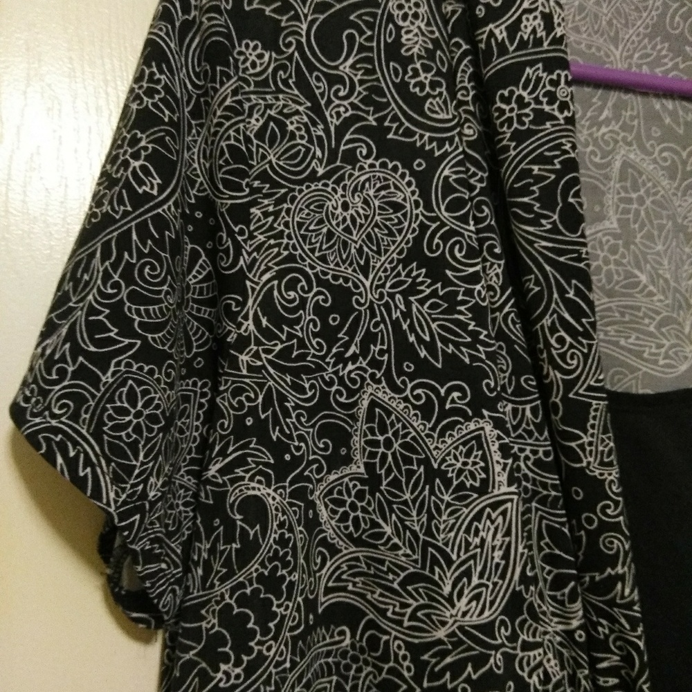 Womens faux 2piece top