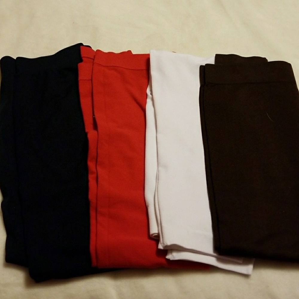 Leggings  free size  4 colors never worn