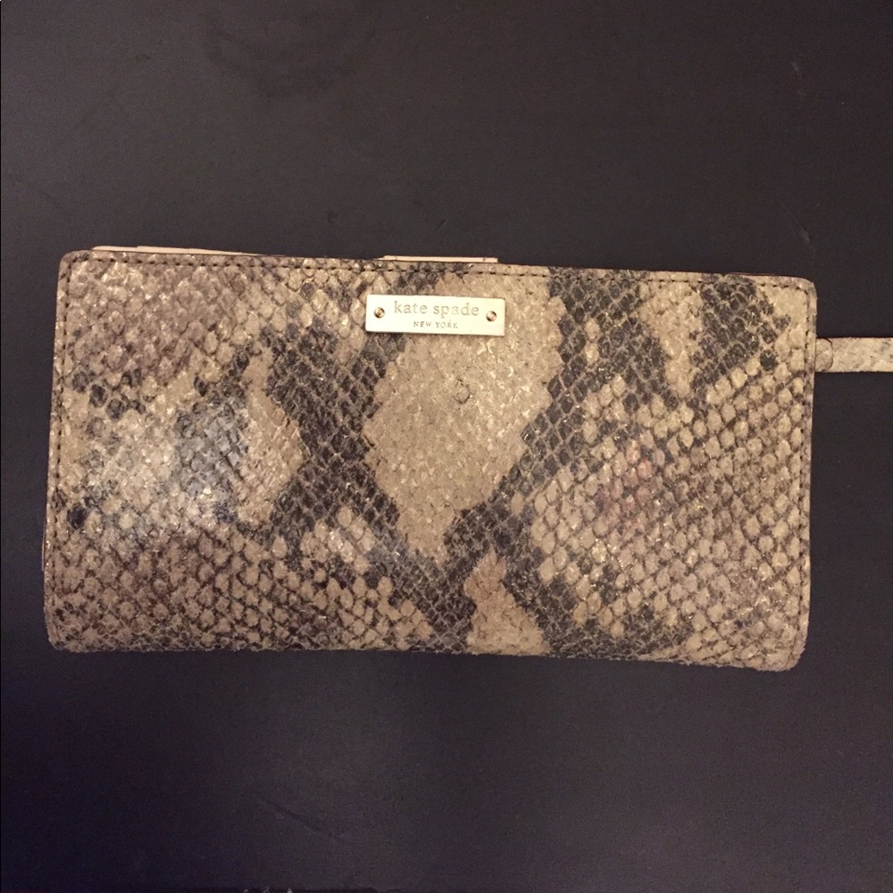 Kate Spade Snakeskin Wallet