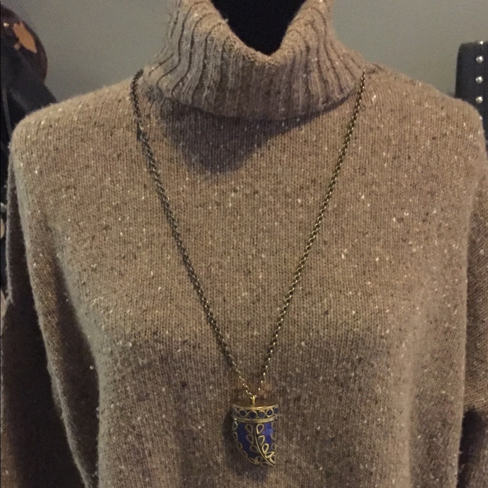 Vince wool turtle neck sweater, multi color
