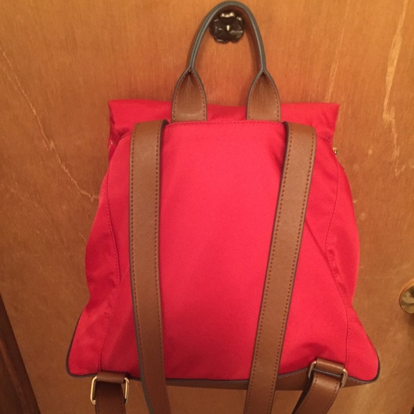 Karl Lagerfeld Red Nylon Backpack main image 6