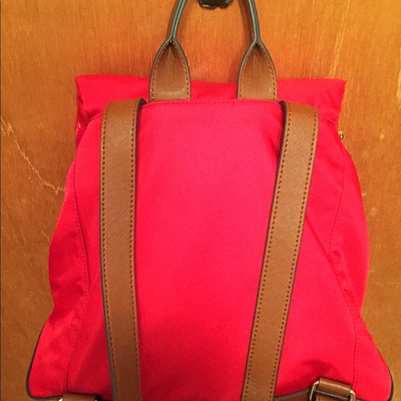 Karl Lagerfeld Red Nylon Backpack main image 4