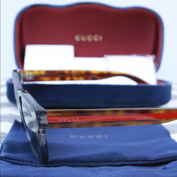 NWT Authentic Gucci Sunglasses 52MM Wayfarer - Picture 2 of 6