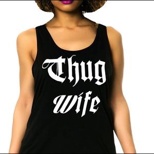 Thug wife tank top