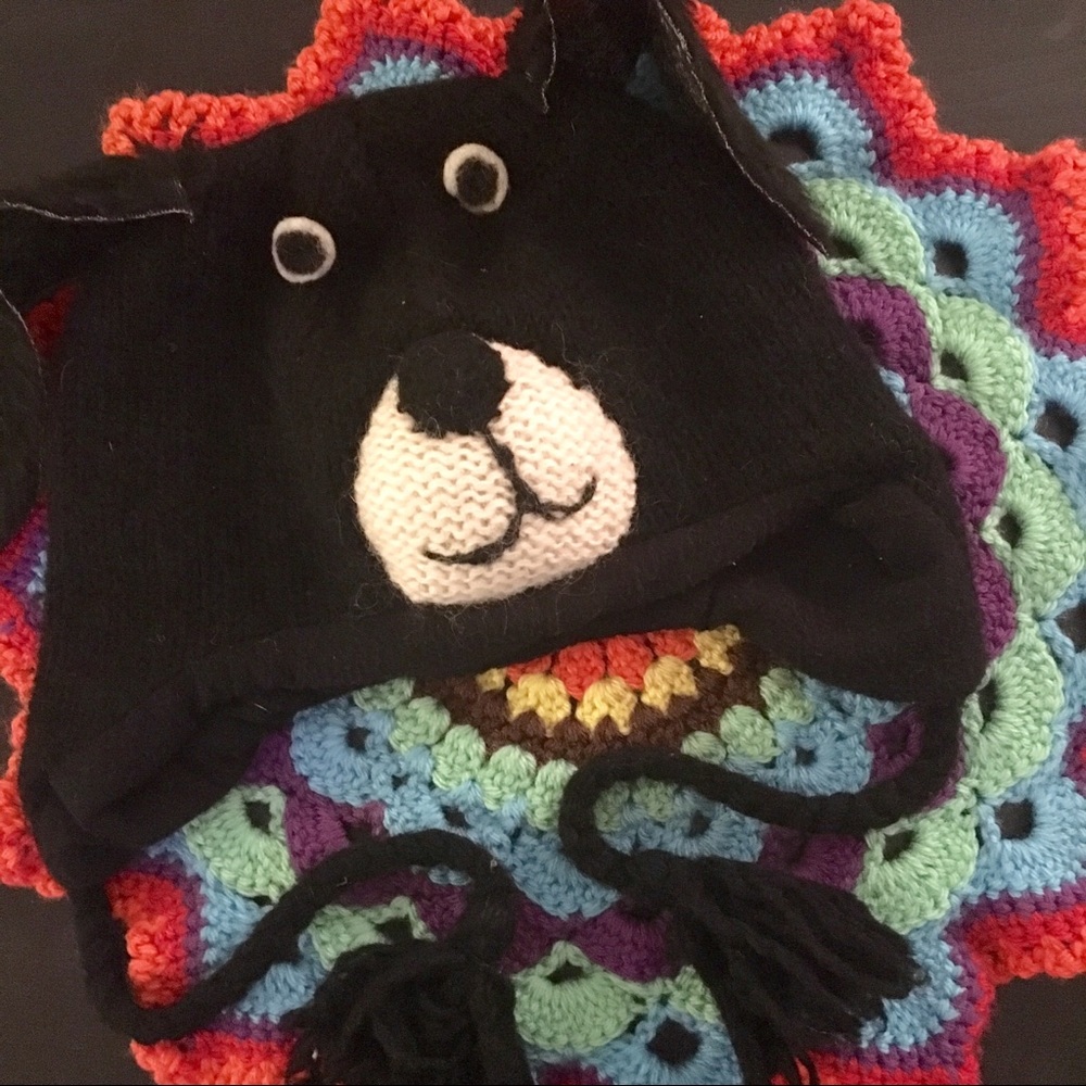 Handmade Wool Doggie Hat