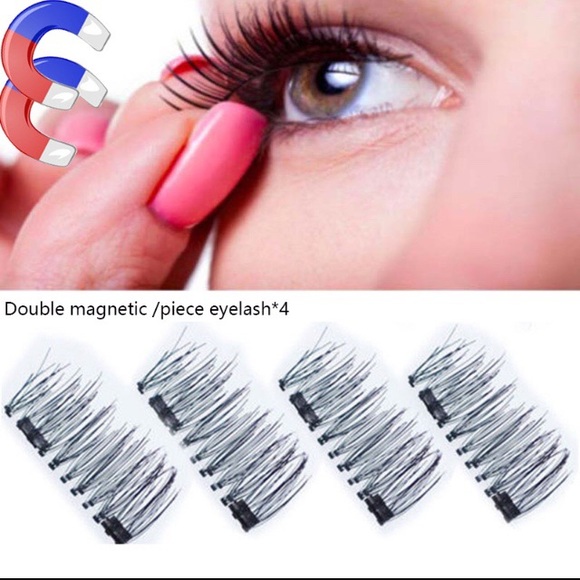 Magnetic Eyelashes FULL LENGTH with Double Magnets - Picture 4 of 6