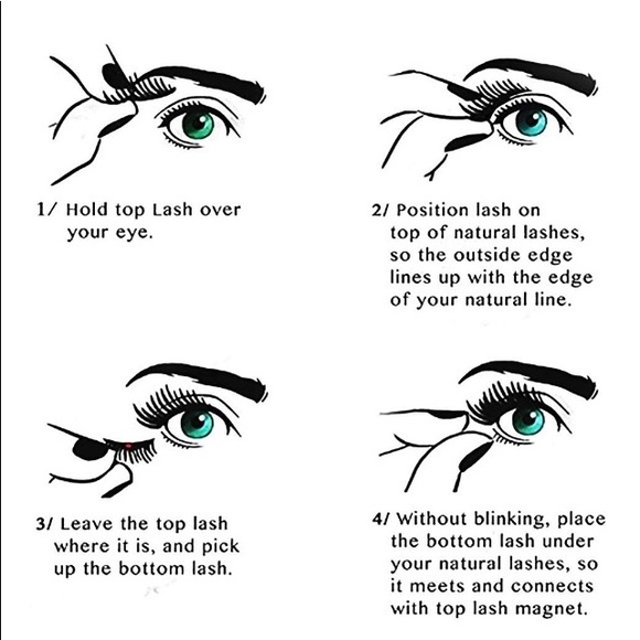 Magnetic Eyelashes FULL LENGTH with Double Magnets - Picture 6 of 6