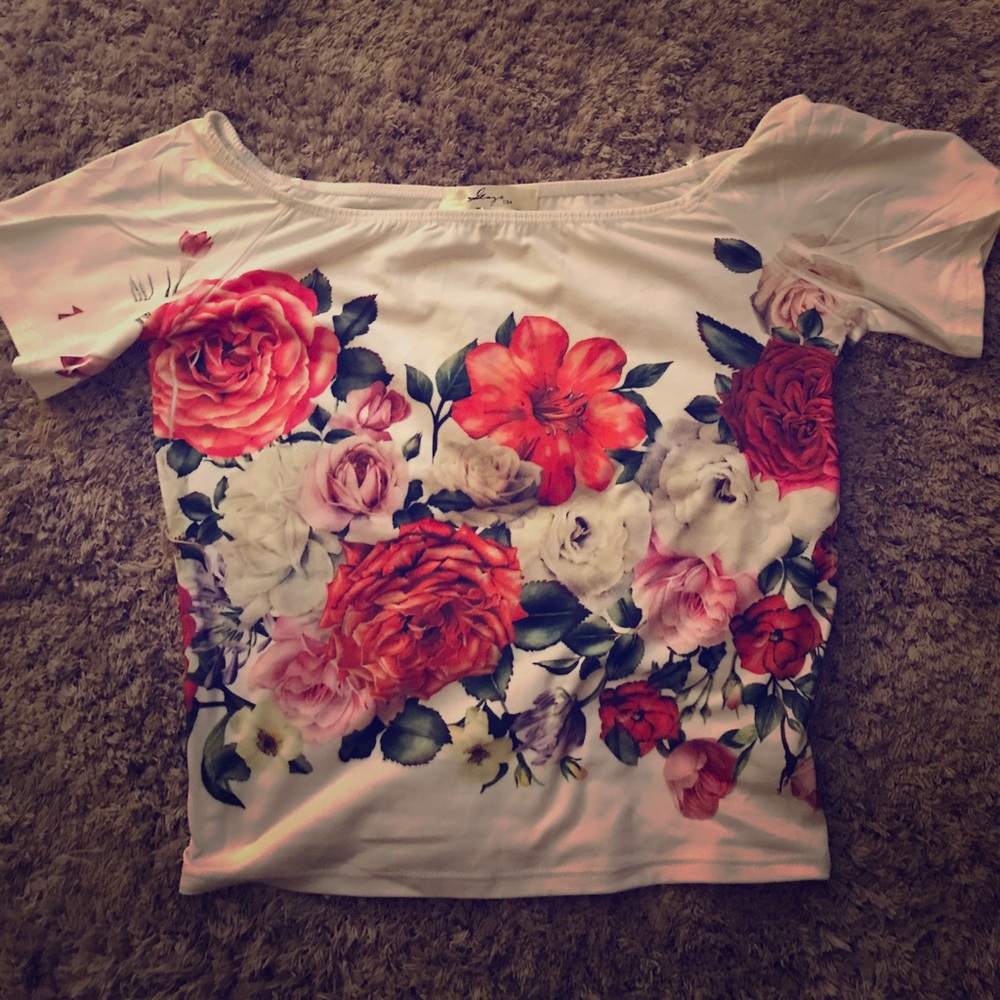 Crop flower top