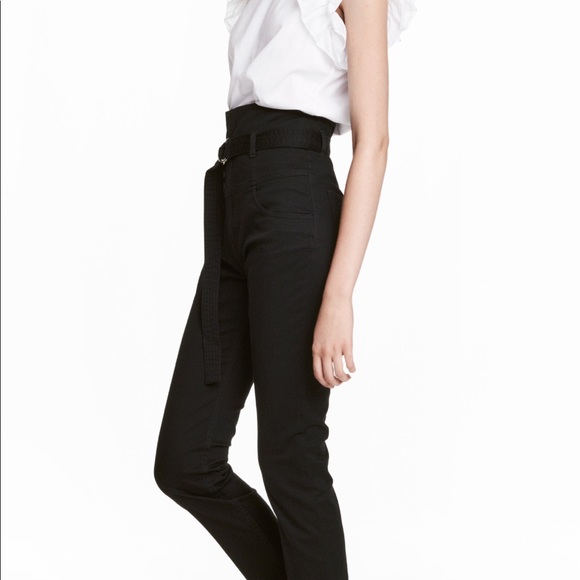 H&M Twill Pants with Belt - Picture 2 of 2