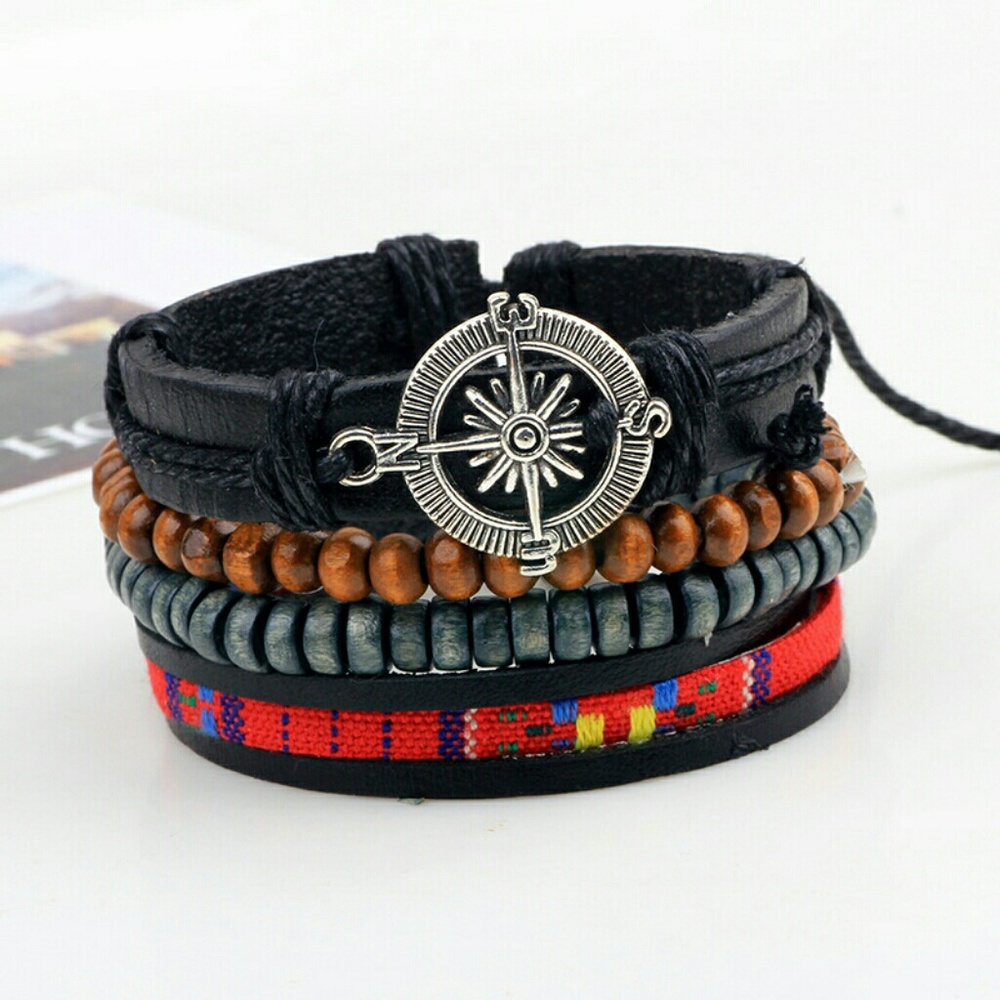 4 pieces a set Bracelets - Picture 2 of 5