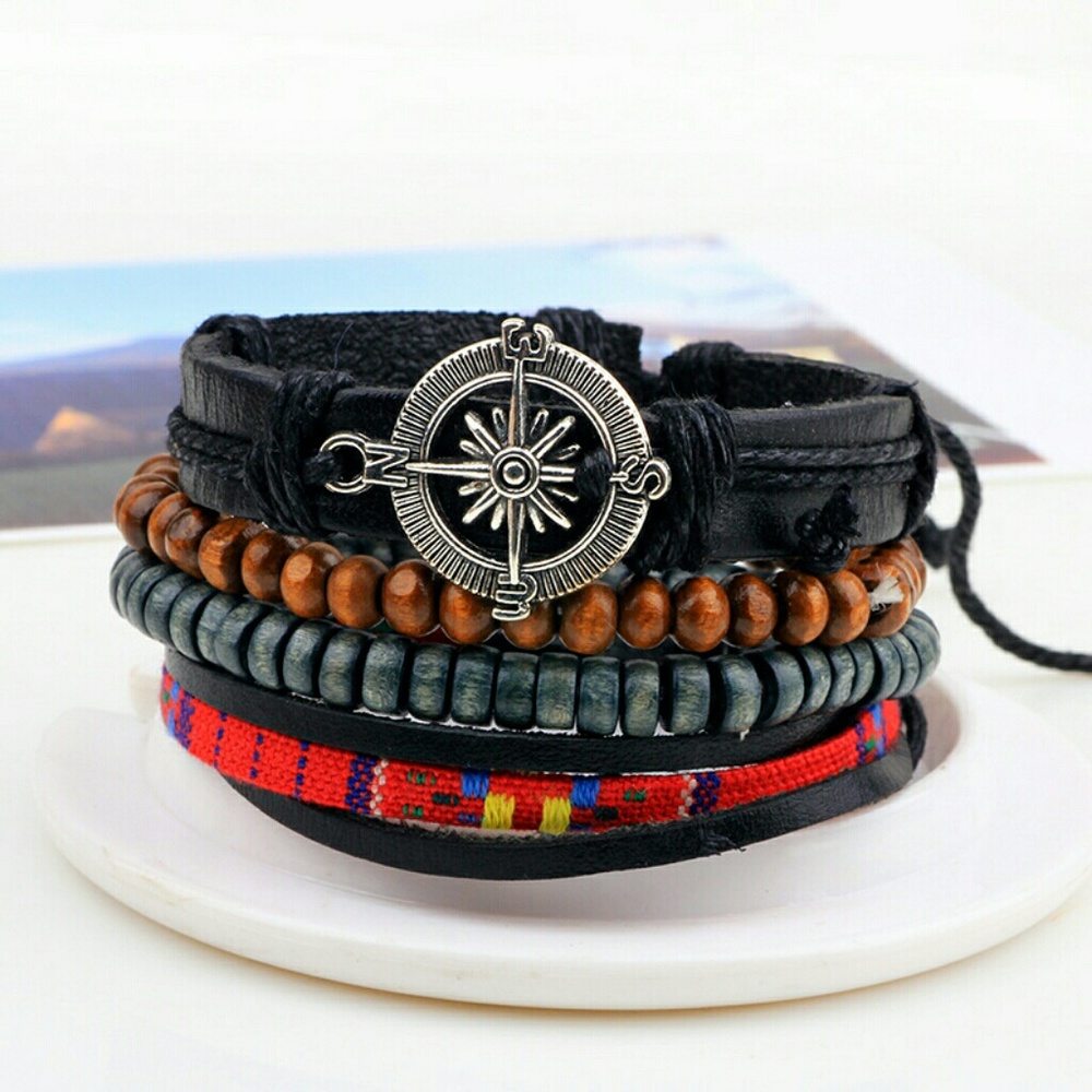 4 pieces a set Bracelets - Picture 3 of 5