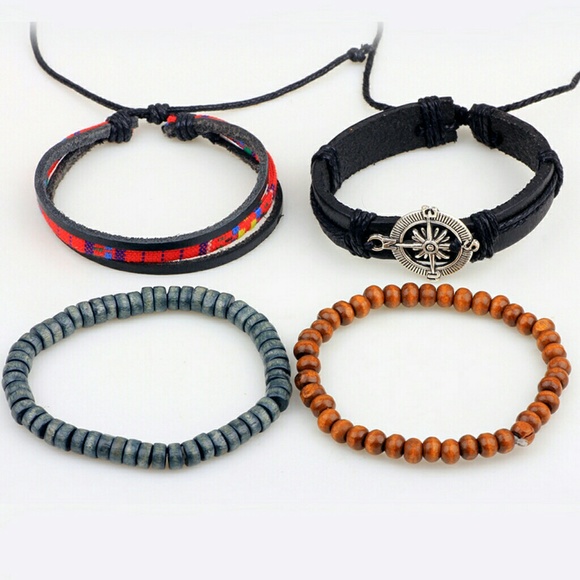 4 pieces a set Bracelets - Picture 4 of 5