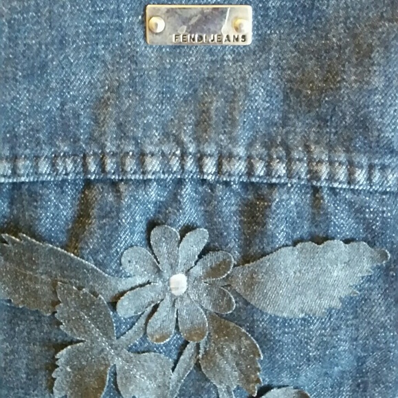 Fendi Jeans Jacket and Pant Ensemble - Picture 3 of 4