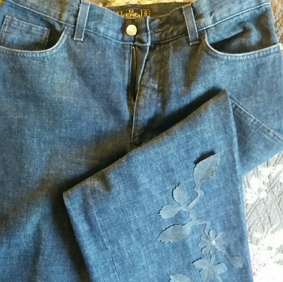 Fendi Jeans Jacket and Pant Ensemble - Picture 4 of 4