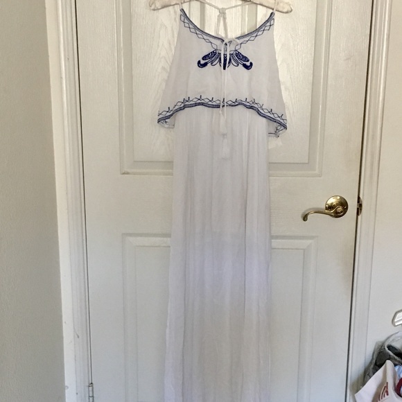 Japna Dresses & Skirts - NWT Boho Embroidered Maxi Dress 💙 OFFERS WELCOME
