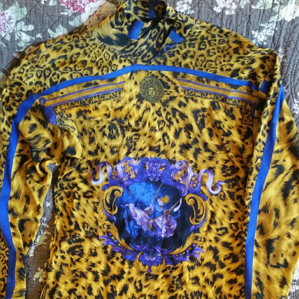 Versace long sleeve top